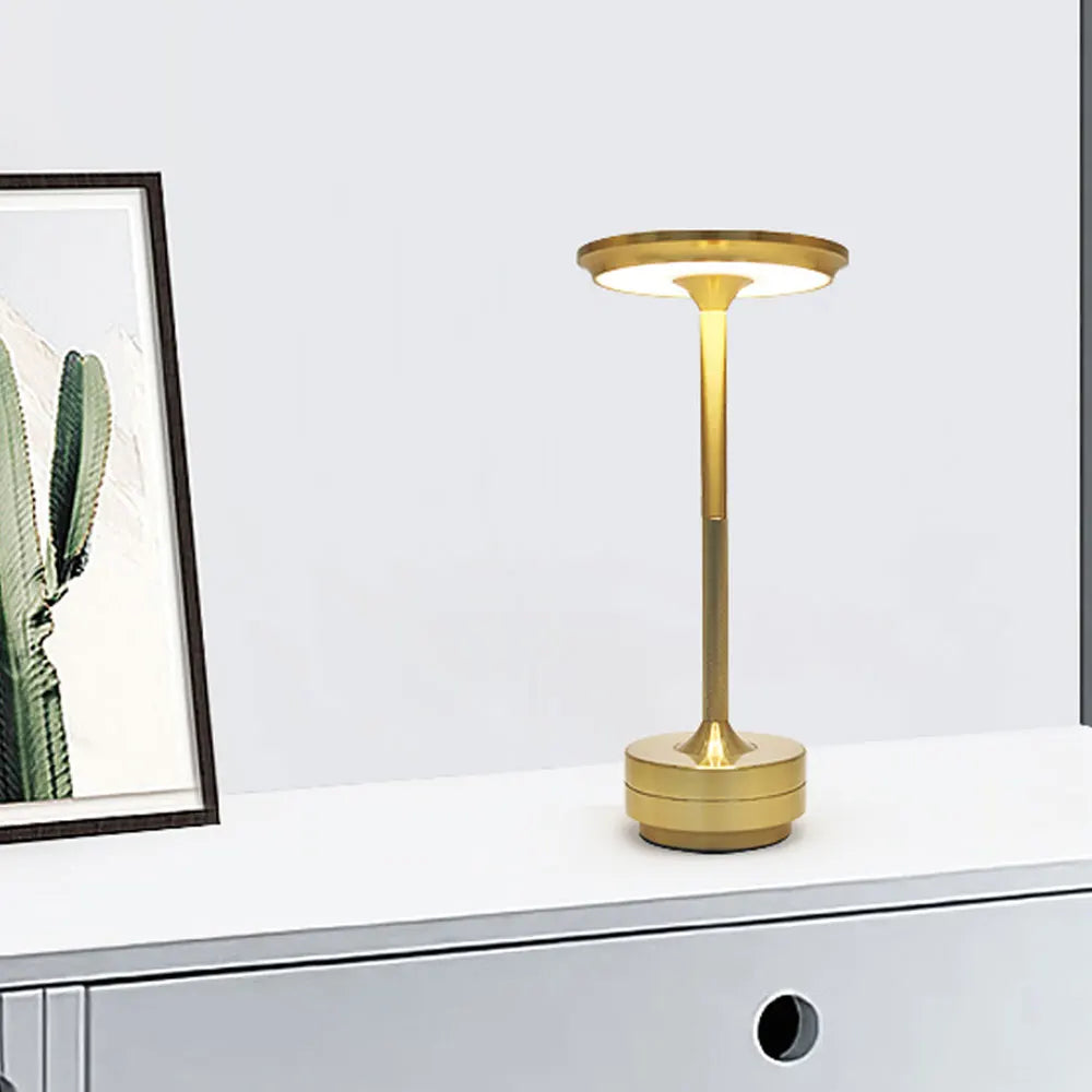 Lampe de Bureau Tactile Rechargeable LED – Design Minimaliste Moderne