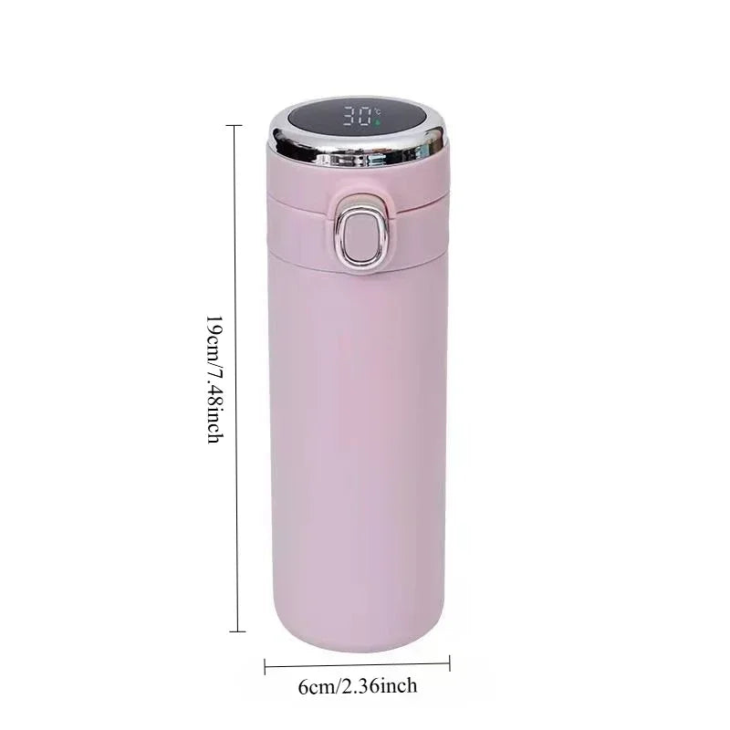 Gobelet isotherme premium – 400 ml – Étanche & inox double paroi