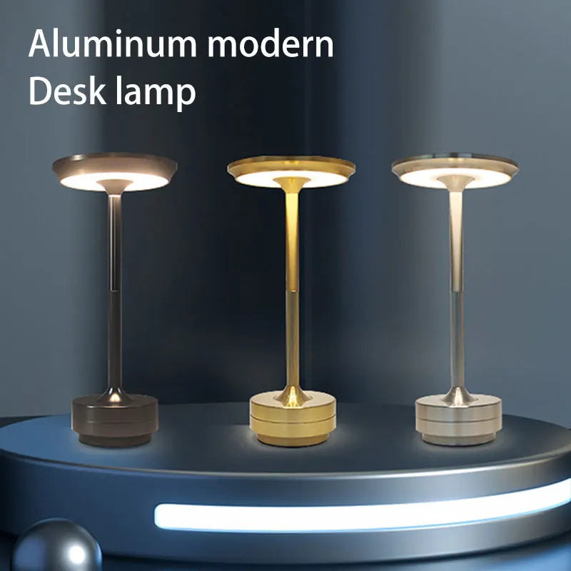 Lampe de Bureau Tactile Rechargeable LED – Design Minimaliste Moderne