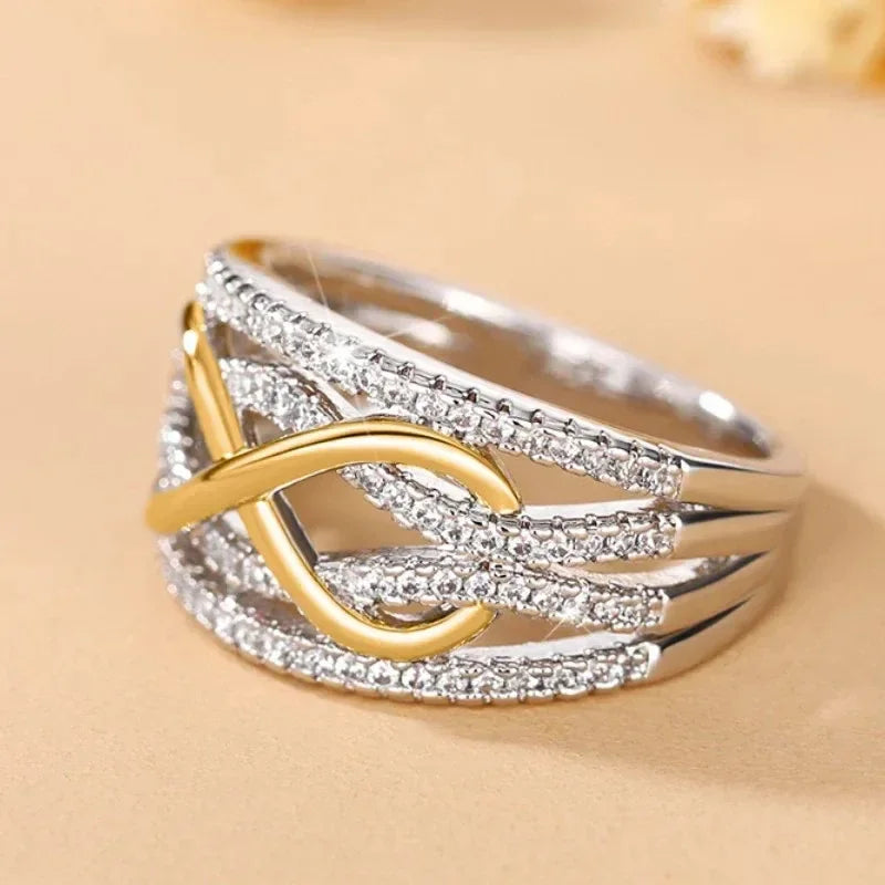 Bague Éternité d’Or - Symbole d’Amour Infini