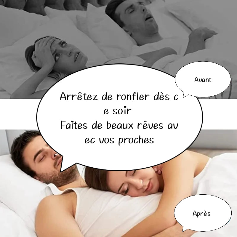 Dispositif Ultra-Efficace Anti-Ronflement – Clip Nasal Révolutionnaire pour un Sommeil Paisible